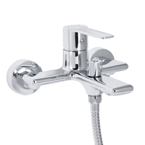 Змішувач для ванни Qtap Taurus (з душовим гарнітуром) QTTAU259CRM45661 Chrome №3