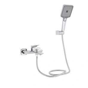 Смеситель для ванны Qtap Presto (c душевым гарнитуром) QTPRE259CRM45574 Chrome №1