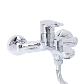 Змішувач для ванни Qtap Jay (з душовим гарнітуром) QTJAY259CRM45541 Chrome №3