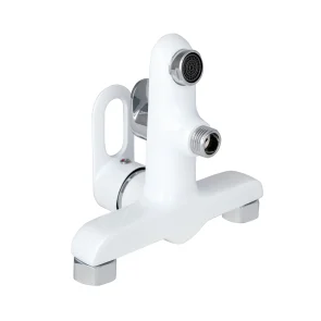 Смеситель для ванны Lidz Latwa 006 (c душевым гарнитуром) (k35) LDLAT006WHI45424 White №3