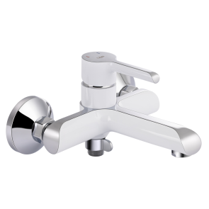 Смеситель для ванны Qtap Grand (c душевым гарнитуром) QTGRAWCR006 Chrome/White №3
