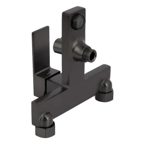 Смеситель Для ванны Qtap Gemini (c душевым гарнитуром) QTGEM259GMB45684 Gunmetal Black PVD №6