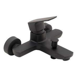 Змішувач для ванни Qtap Lipno QTNH3023101DCB Black Matt №3