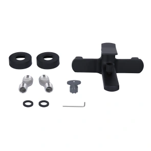 Змішувач для ванни Qtap Slavonice QTSLA259BLM45918 Black Matt №6