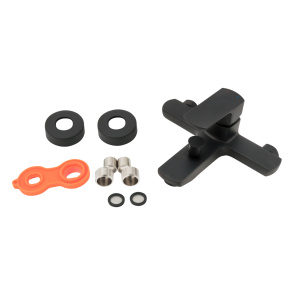 Змішувач для ванни Qtap Lipno QTNH3023101DCB Black Matt №5