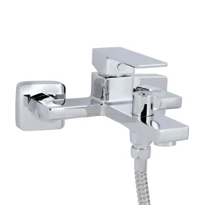Змішувач для ванни Qtap Gemini (з душовим гарнітуром) QTGEM259CRM45681 Chrome №3