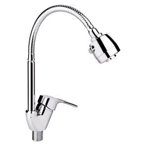 Смеситель Для кухни Lidz Agata 008F4 с гибким изливом (k40) LDAGA008F4CRM35126 Chrome №1