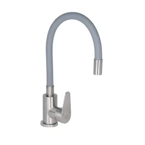 Смеситель Для кухни Lidz Vida 015F3 с гибким изливом (k35) LDVID015F3GRE43356 Grey №1