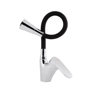 Змішувач для кухНі Lidz Tani 007F3 з гнучким виливом (k40) LDTAN007F3BCR37649 Black / Chrome №3