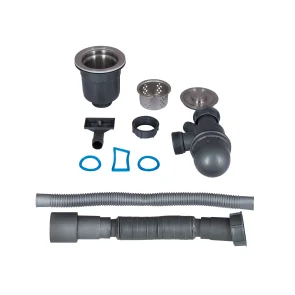 Мийка для кухні інтегрована Lidz Handmade H5050B (LDH5050BPVD43619) Brushed Black PVD 3,0/1,0 мм №8