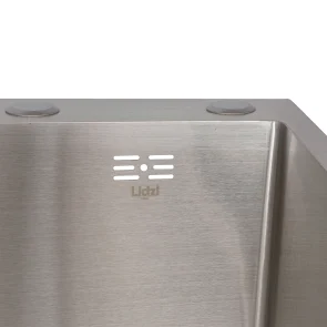 Мийка для кухні інтегрована Lidz Handmade H6350L крило ліворуч (LDH6350BRUL45588) Brushed Steel 3,0/1,0 мм №4