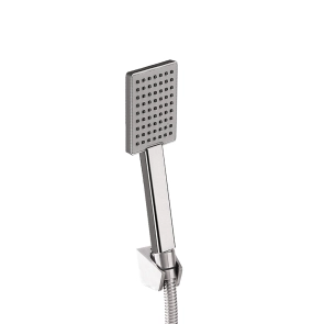 Смеситель для душа Lidz Kubis 010 (с душевым гарнитуром) (k35) LDKUB010NKS28535 Nickel №4