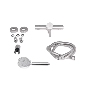 Смеситель для душа Lidz Aria 010 (с душевым гарнитуром) (k35) LDARI010NKS43361 Nickel №4