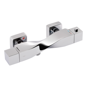 Смеситель для душа Qtap Zkrouceny термостатический QTZKR40T105C Chrome №1