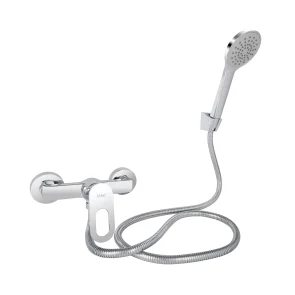 Змішувач для душу Lidz Latwa 010 (з душовим гарнітуром) (k40) LDLAT010CRM45416 Chrome №1