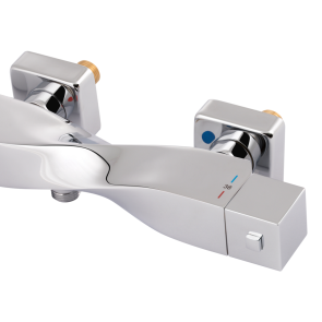 Смеситель для душа Qtap Zkrouceny термостатический QTZKR40T105C Chrome №3