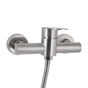 Смеситель для душа Lidz Luna 010 (с душевым гарнитуром) (k35) LDLUN010NKS46095 Nickel №3