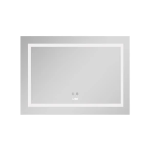 Дзеркало Lidz Kubis 800х600 з LED-підсвічуванням Touch, з антизапотіванням, з димером, рег. яскравості LD78LF9047400 №3