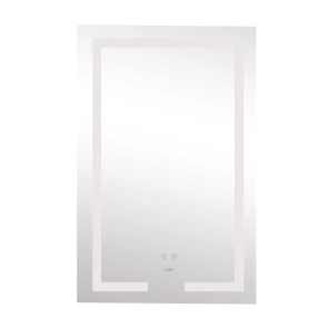 Дзеркало Lidz Kubis 500х800 з LED-підсвічуванням Touch, з антизапотіванням, з димером, рег. яскравості LD78LF9365080 №3