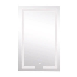 Дзеркало Lidz Kubis 500х800 з LED-підсвічуванням Touch, з антизапотіванням, з димером, рег. яскравості LD78LF9365080 №4