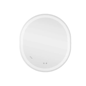 Зеркало Qtap Gemini 800х700 с LED-подсветкой Touch, с антизапотеванием, с диммером, рег. темп. цвета (3000-6500K) Reverse QT2578R8071W №3