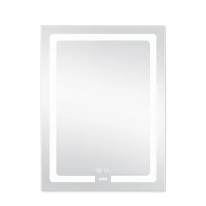 Дзеркало Lidz Kubis 600х800 з LED-підсвічуванням Touch, з антизапотіванням, з димером, рег. яскравості LD78LF9376080 №4