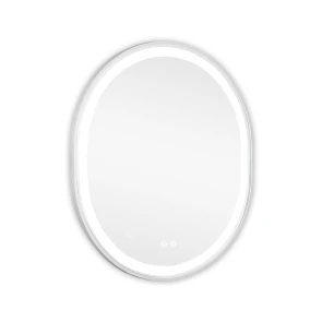 Зеркало Qtap Gemini 800х700 с LED-подсветкой Touch, с антизапотеванием, с диммером, рег. темп. цвета (3000-6500K) Reverse QT2578R8071W №8