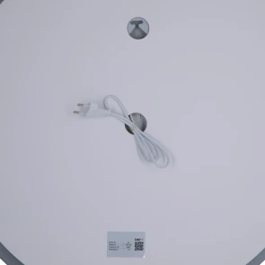 Дзеркало Lidz Aria R600 з LED-підсвічуванням Touch, з антизапотіванням, з димером, рег. яскравості LD78LR600 №9