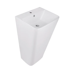 Раковина напольная моноблок Qtap Tern 440х380х830mm White QT1711G302WN №1