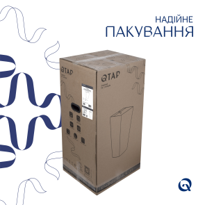 Раковина напольная моноблок Qtap Tern 440х380х830mm White QT1711G302WN №7