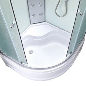 Гидромассажный бокс Lidz Tani SBM90x90.SAT.HIGH.FR, стекло Frost 4 мм №4