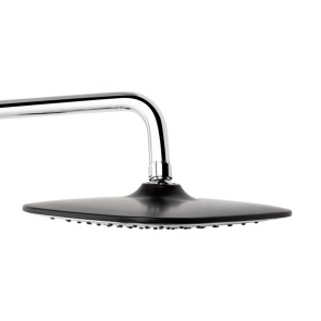 Душова система універсальна Qtap Grand на три споживача (з виливом) QTGRABCR1004 Chrome/Black №9