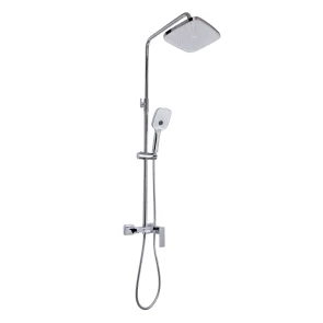 Душова система універсальна Qtap Gemini на три споживача (з виливом) QTGEM111CRM45685 Chrome №1