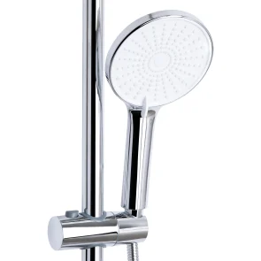Душова система універсальна Qtap Jay на три споживача (з виливом) QTJAY111CRW45555 Chrome/White №5