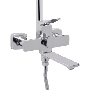 Душова система універсальна Qtap Presto на три споживача (з виливом) QTPRE111CRM45575 Chrome №3