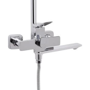 Душова система універсальна Qtap Presto на три споживача (з виливом) QTPRE111CRM45575 Chrome №4