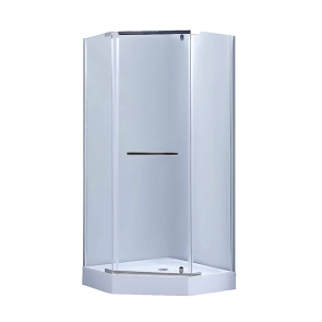 Душова кабіна Lidz Dozorca SC90x90.CRM.LOW.TR, скло прозоре 6 мм №1