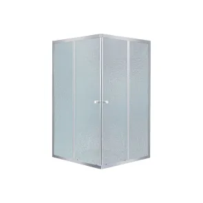Lidz Wawel SC80x80.SAT.LOW.FR Душова кабіна квадратна, скло Frost 4 мм + Lidz Душовий піддон KAPIELKA ST80x80х14 №3