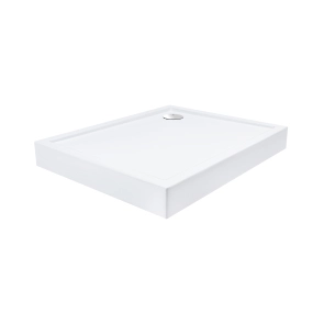 Набор Qtap душевая кабина Capricorn CRM1018RC6 Clear 2020x1000x800 мм + поддон Tern 301812C 100x80x12 см с сифоном №11