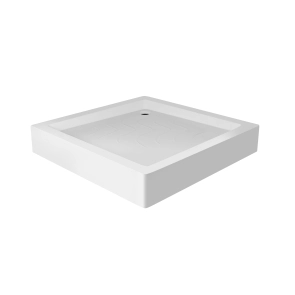 Набір Lidz душова кабіна Wawel SC90x90.SAT.LOW.GR, скло тоноване 4 мм + піддон Mazur №13