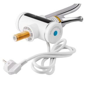Проточный кран-водонагреватель кухонный для кухни Lidz Warm 058 LDWAR058WCR24985 White / Chrome №4