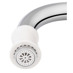 Проточный кран-водонагреватель кухонный для кухни Lidz Warm 058 LDWAR058WCR24985 White / Chrome №5