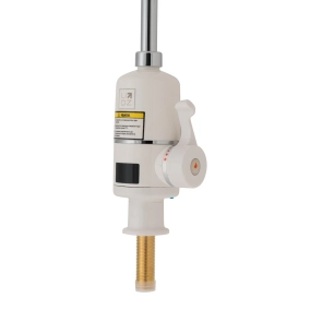 Проточний кран-водонагрівач кухонний для кухні Lidz Warm 056 LDWAR056WCR24984 White / Chrome №3