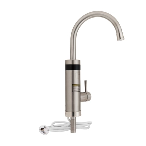 Проточний кран-водонагрівач кухонний для кухні Lidz Warm 060 LDWAR060NKS35881 Nickel №1