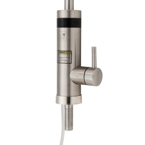 Проточний кран-водонагрівач кухонний для кухні Lidz Warm 060 LDWAR060NKS35881 Nickel №3