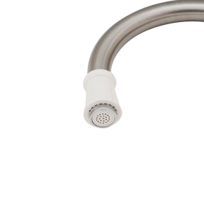 Проточний кран-водонагрівач кухонний для кухні Lidz Warm 059 LDWAR059WNK35878 White / Nickel №5