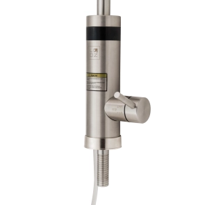 Проточний кран-водонагрівач кухонний для кухні Lidz Warm 060 LDWAR060NKS35881 Nickel №4