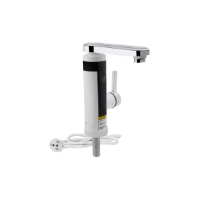 Проточный кран-водонагреватель кухонный для кухни Lidz Warm 061 LDWAR061WCR35431 White / Chrome №1
