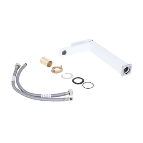 Змішувач для раковини Qtap Gemini високий QTGEM269CRW45679 Chrome/White №4