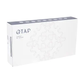 Змішувач для раковини Qtap Gemini високий QTGEM269CRW45679 Chrome/White №5